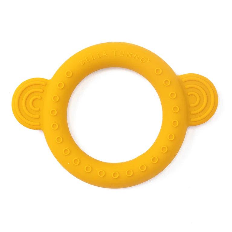 Bella Tunno Rattle Teether - Yellow Monkey